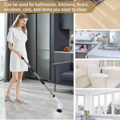 Rechargeable Spin Scrubber for Kitchen & Bathroom